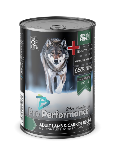 Grain Free Adult Lamb & Carrot Recipe