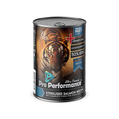 Pro Performance Ultra Premium Somonlu Kısırlaştırılmış Kedi Konservesi 400 Gr