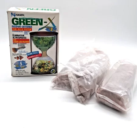 Hagen Green-X Fosfat Sökücü 300g 300L için Yosun, Fosfat, Nitrit, Nitrat'a Karşı