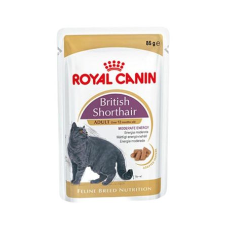 British Shorthair Yetişkin Kedi Yaş Maması 85 Gr Pouch
