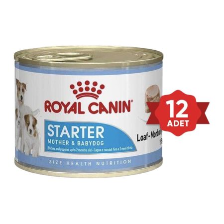 Royal Canin Starter Mousse Anne ve Yavruları İçin Köpek Konservesi 12x195 Gr