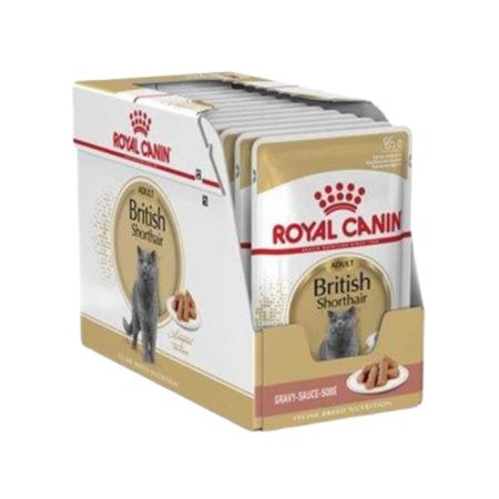 Royal Canin British Shorthair Irkına Özel Yetişkin Yaş Kedi Maması 85 gr 12 adet