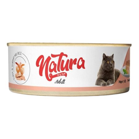 Natura Ton Balığı Ve Karides Mix Kedi Yaş Maması 70 Gr