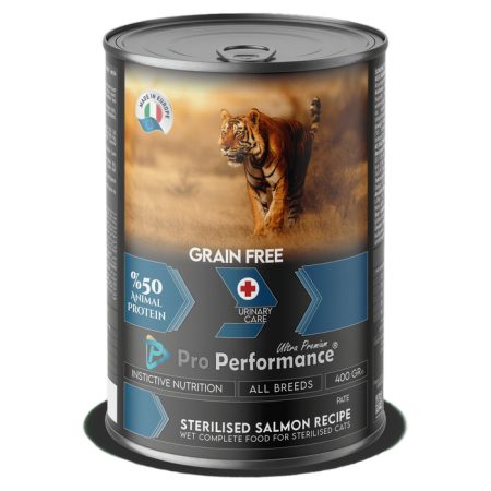 Ultra Premium Sterilised Salmon Recipe Kedi Konserve Maması 400 gr