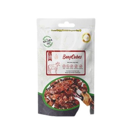Eco Natura Pet Yumuşak Biftek Etli Küp Köpek Ödülü 100 gr