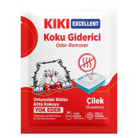 Kiki Excellent Kedi Koku Giderici Çilek Kokulu 25 Gr