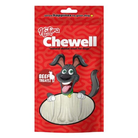 Chewell Healty Dental Bones Beyaz Pres Kemık 8cm 6'lı 120 Gr