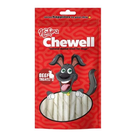Chewell Healty Dental Chews Beyaz Burgu Kemık 13cm 25'lı 150 Gr