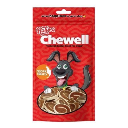 Chewell Sushi Yumuşak Tavuk Etli Yuvarlak Köpek Ödülü 100 Gr